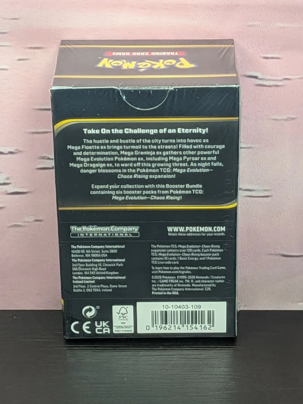 Pokémon TCG Mega Evolution Chaos Rising Booster Bundle Box. New and sealed.